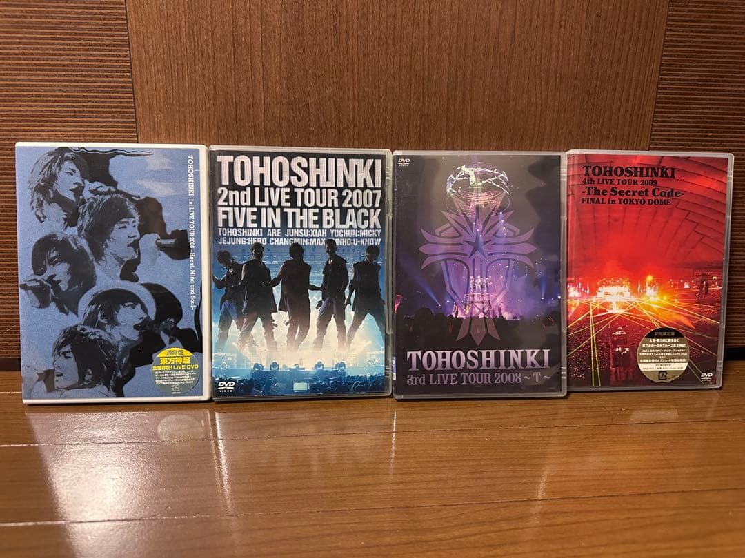4点セット】東方神起 LIVE TOUR DVD - メルカリ