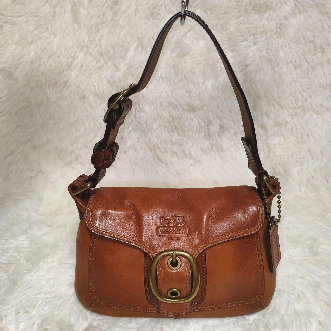 COACH ワンショルダー バッグ ホーボー ソーホー レザー ブラウン