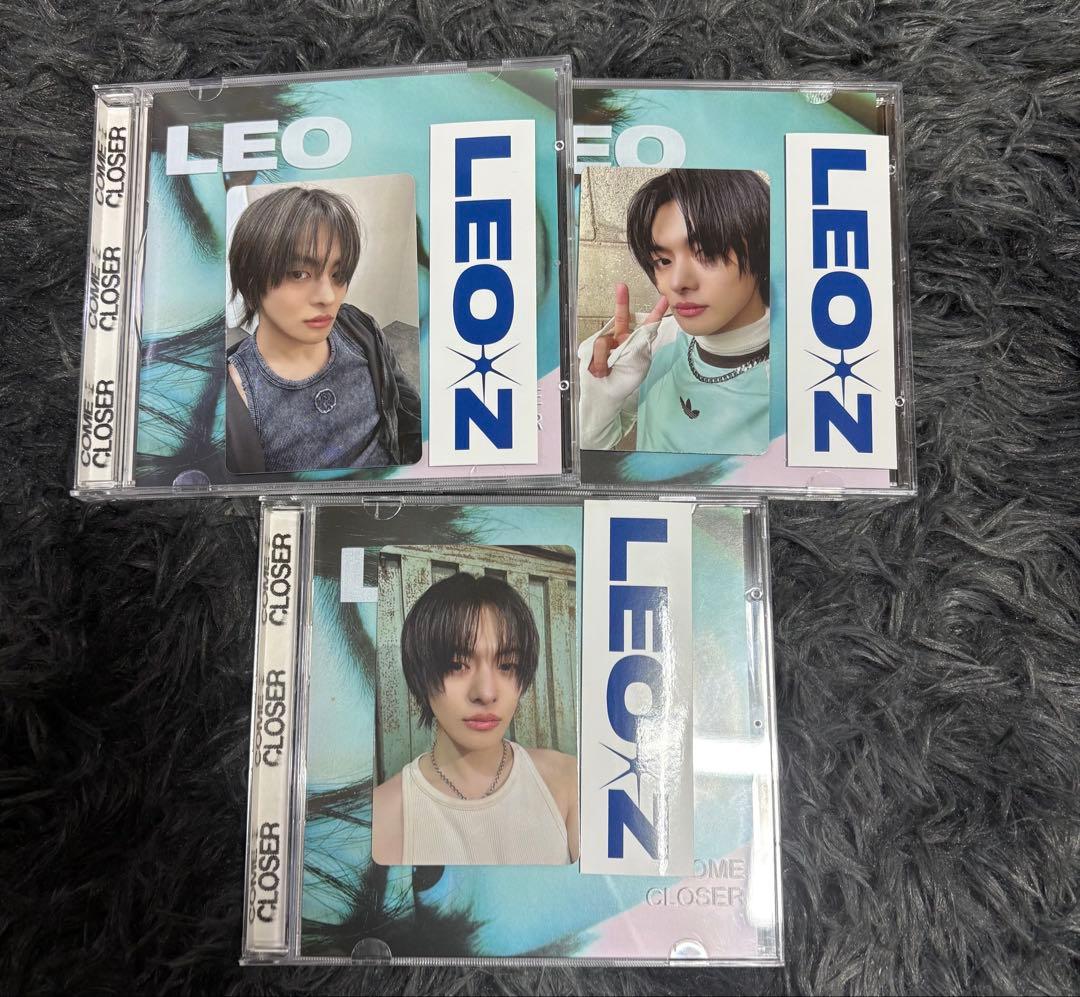 リオ　LEO comecloser トレカ&ステッカー付き 楽天市場】LEO EP アルバム COME CLOSER 韓国チャート反映 リオ【無料