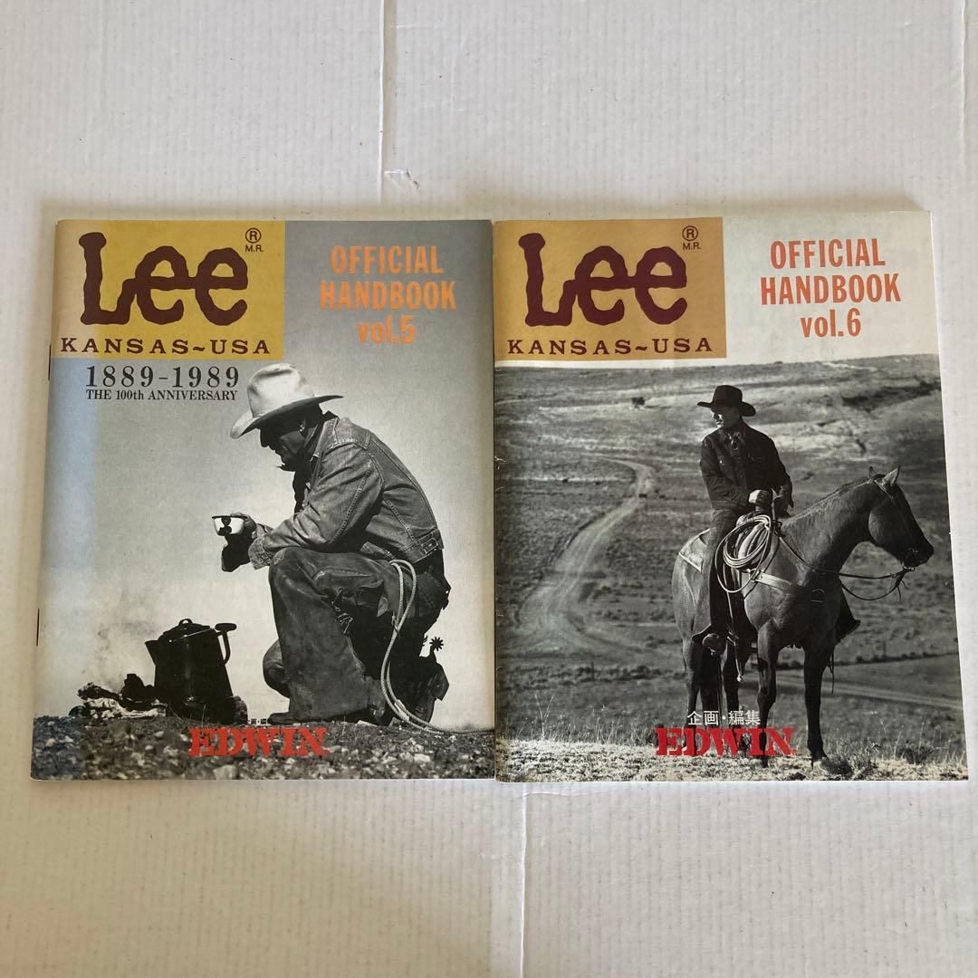 Lee オフィシャルハンドブック】リー ジーンズカタログ vol.5&6セット