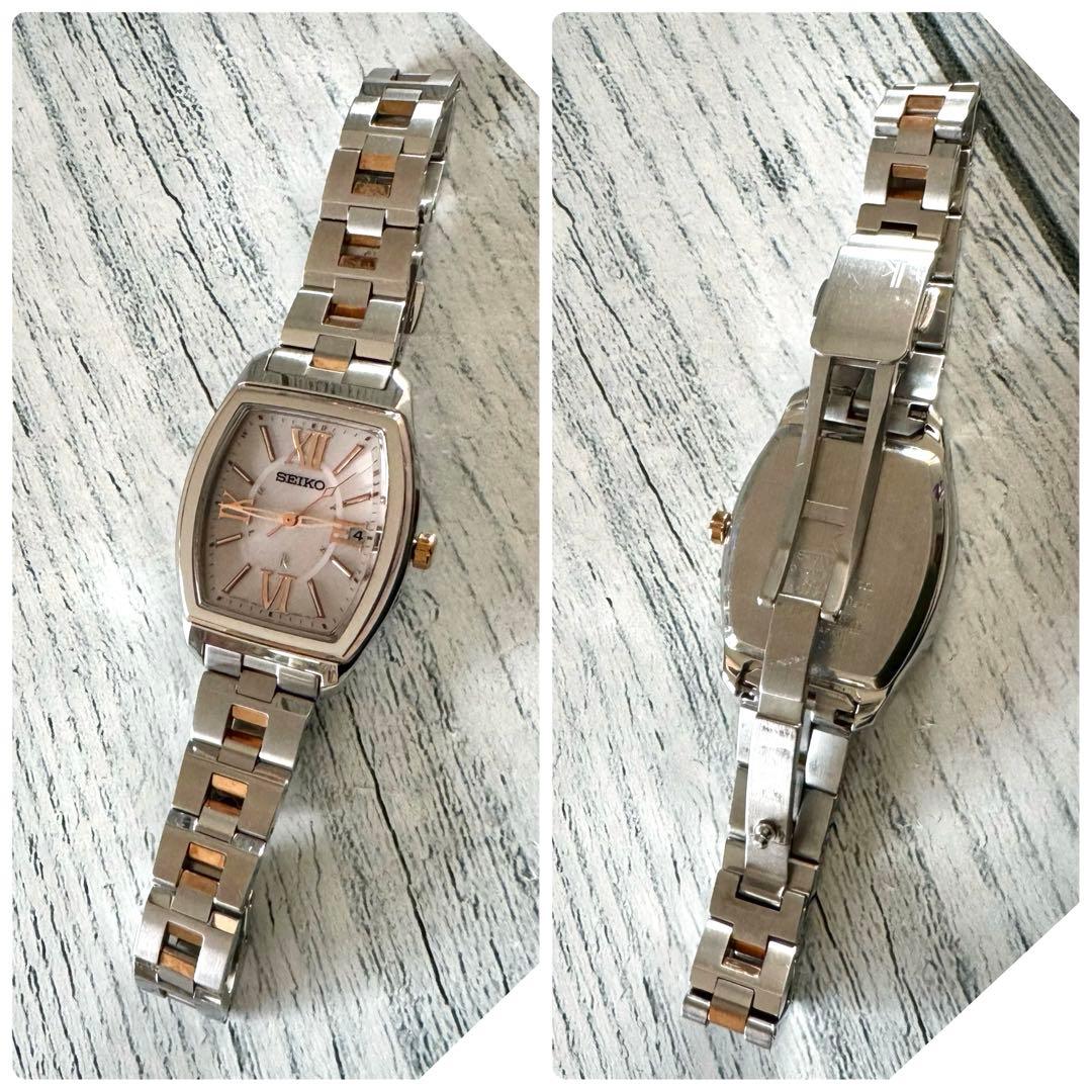 動作OK】SEIKO ルキア 1B22-0AZ0 トノー 電波ソーラー - メルカリ
