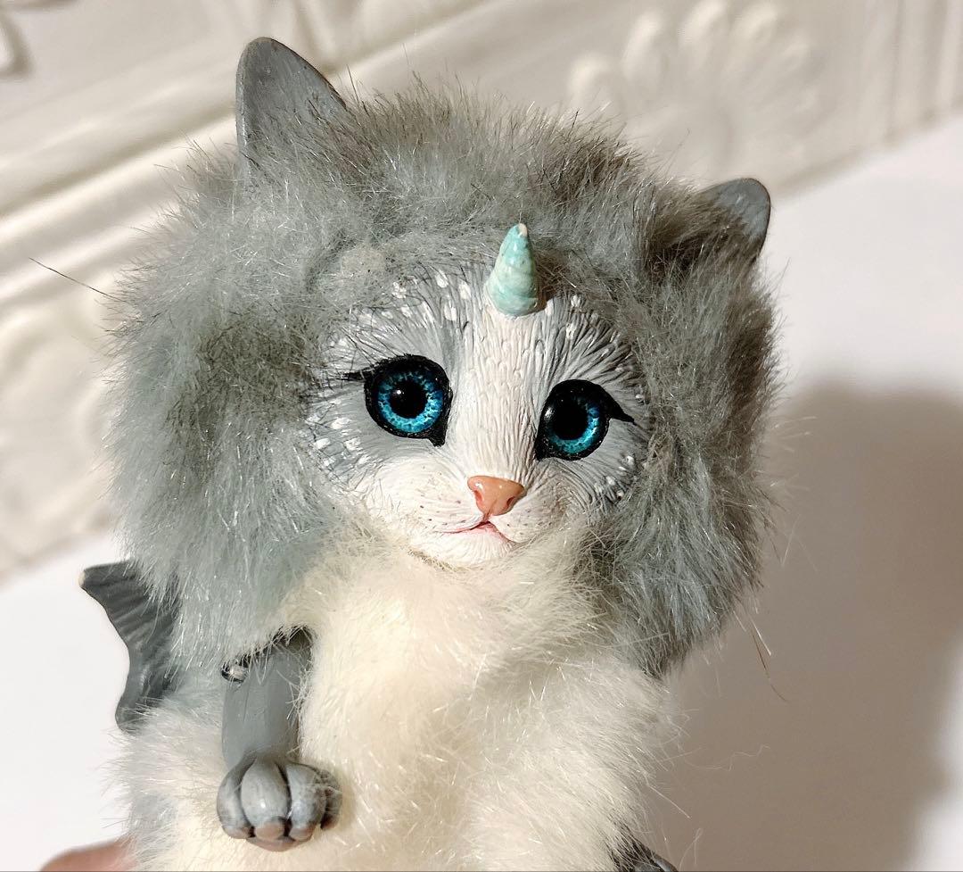 アートドール 猫 ぬいぐるみ 海外作家様作品 - メルカリ