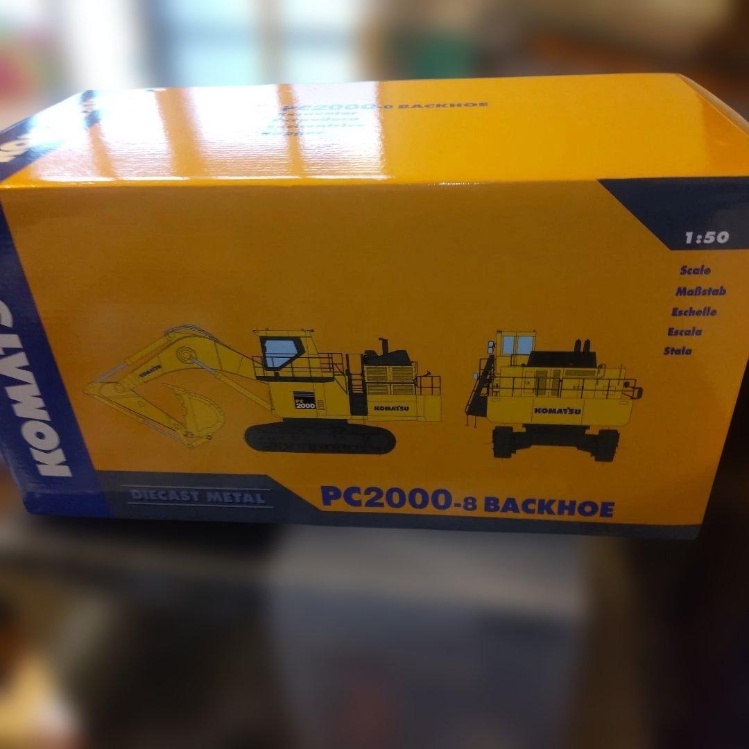 コマツ建機 PC2000-8 BACKHOE 1/50 - メルカリ