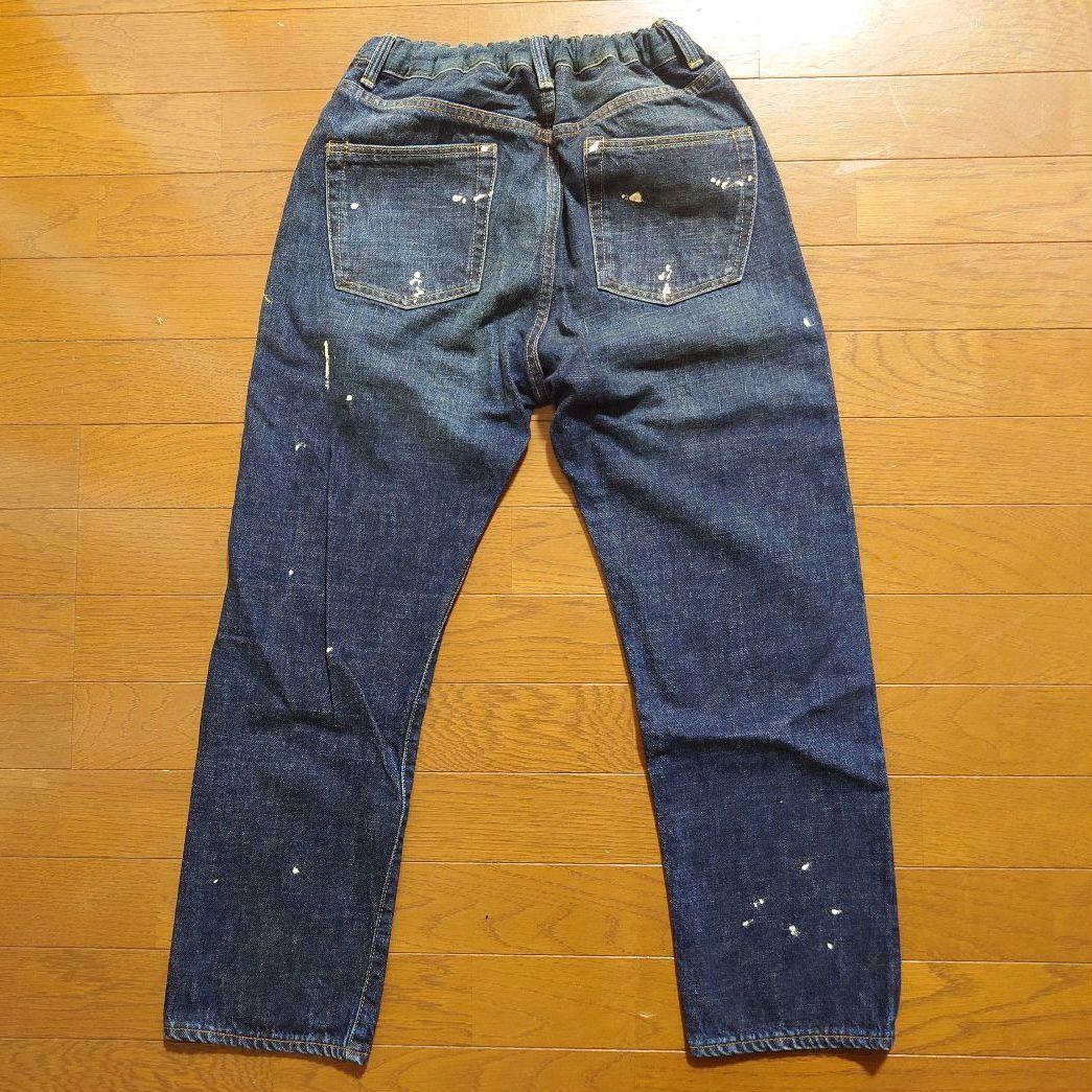 DENIMDUNGAREE パンツ ネイビー 150cm 未使用 DENIMDUNGAREE パンツ