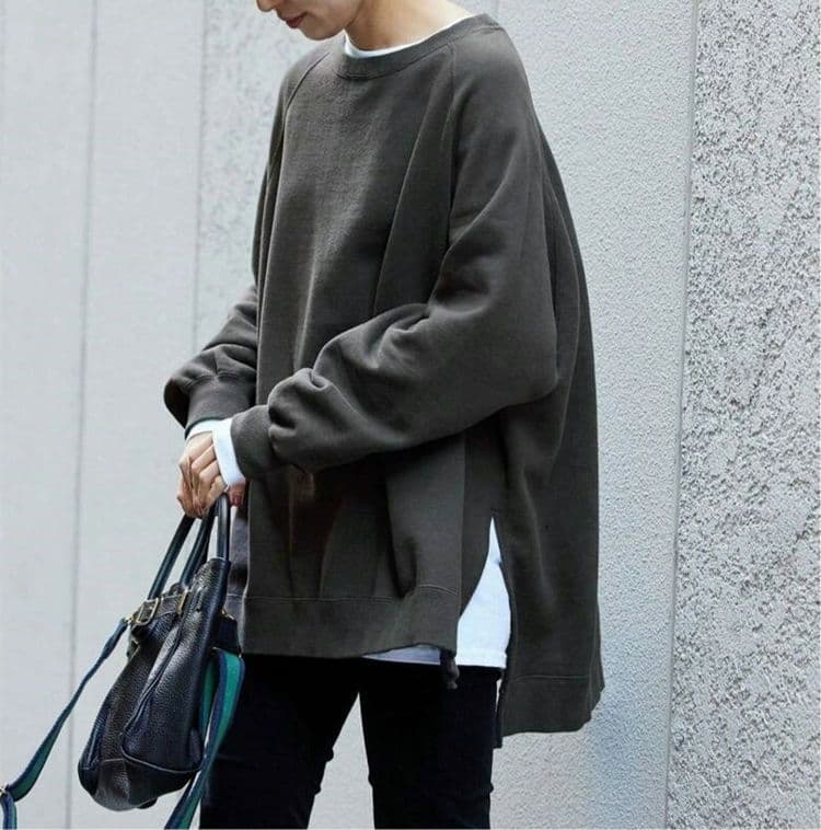 新品未使用 FRAMeWORKラグランポンチョスエット ブラック - メルカリ