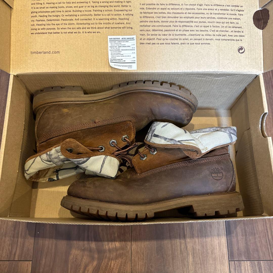 ティンバーランド OUR FOOTPRINT NOTRE EMPREINT