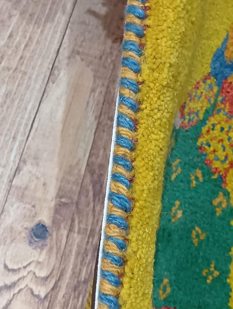 ギャロさま専用】ペルシャ絨毯 ギャッベ 座布団 手織り イラン(50)