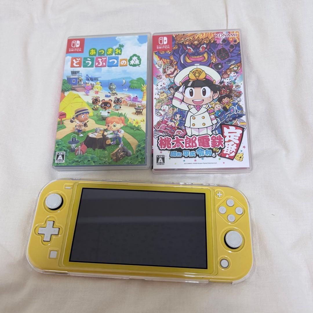 Nintendo Switch Lite イエロー 本体+ソフト2本 - メルカリ