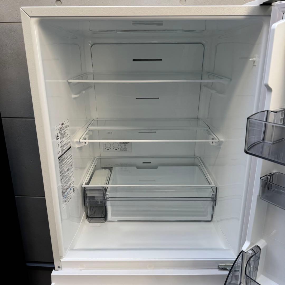 253⭐️2024年製美品☆東芝 冷蔵庫 大型 3ドア 自動製氷 ホワイト