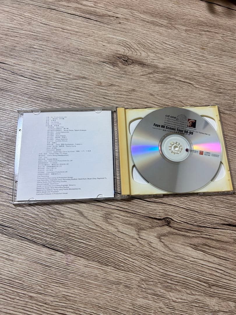 CD Faye HK Scenic Tour 98-99 フェイウォン 王菲 - メルカリ