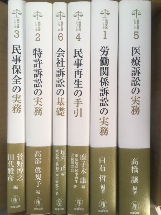 裁判実務シリーズ 株式会社 商事法務 | 裁判実務シリーズ8 著作権・商標・不競法関係