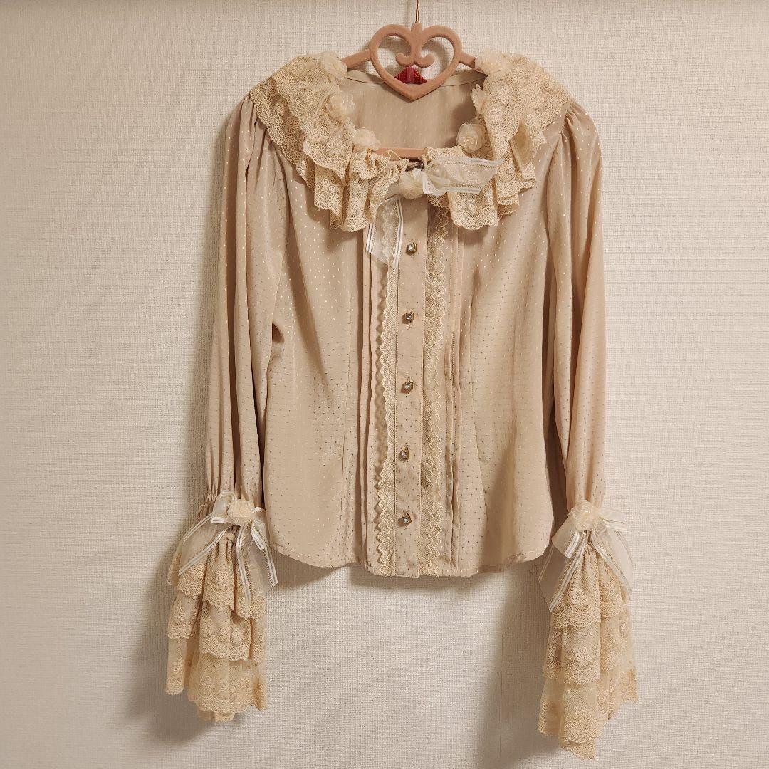 アリス&ザパイレーツ ロリータ フリル レース 長袖ブラウス A&P - メルカリ