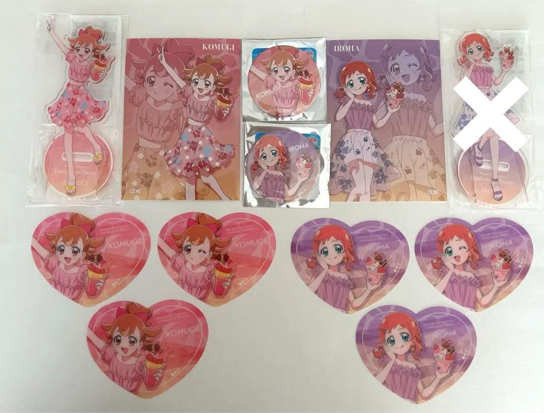 わんだふるぷりきゅあ 海風のリゾート 犬飼いろは 犬飼こむぎ アクスタ