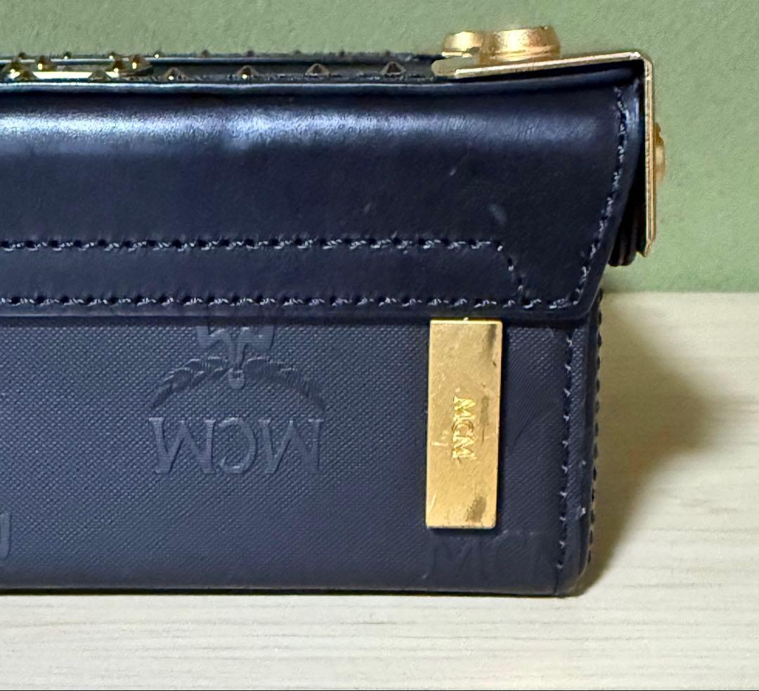 MCM（エムシーエム）2WAY トランク ショルダーバッグ - メルカリ