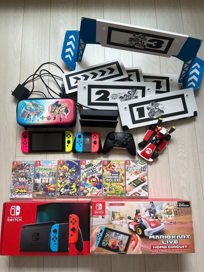Nintendo Switch 本体とソフト　箱付き Amazon.co.jp: Nintendo Switch Nintendo Switch Sports セット : ゲーム