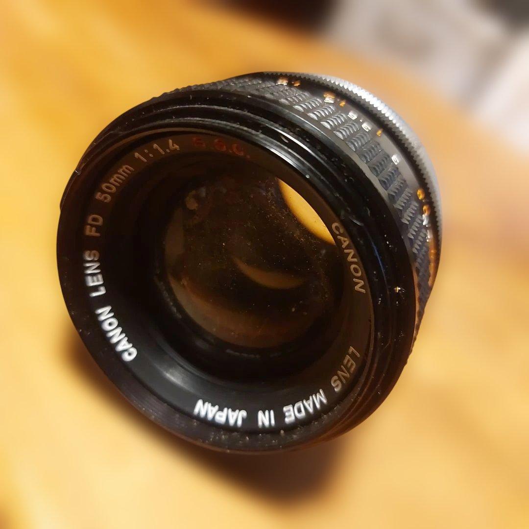 完全ジャンク‼️Canon F-1 フィルムカメラ 50mmレンズ付き