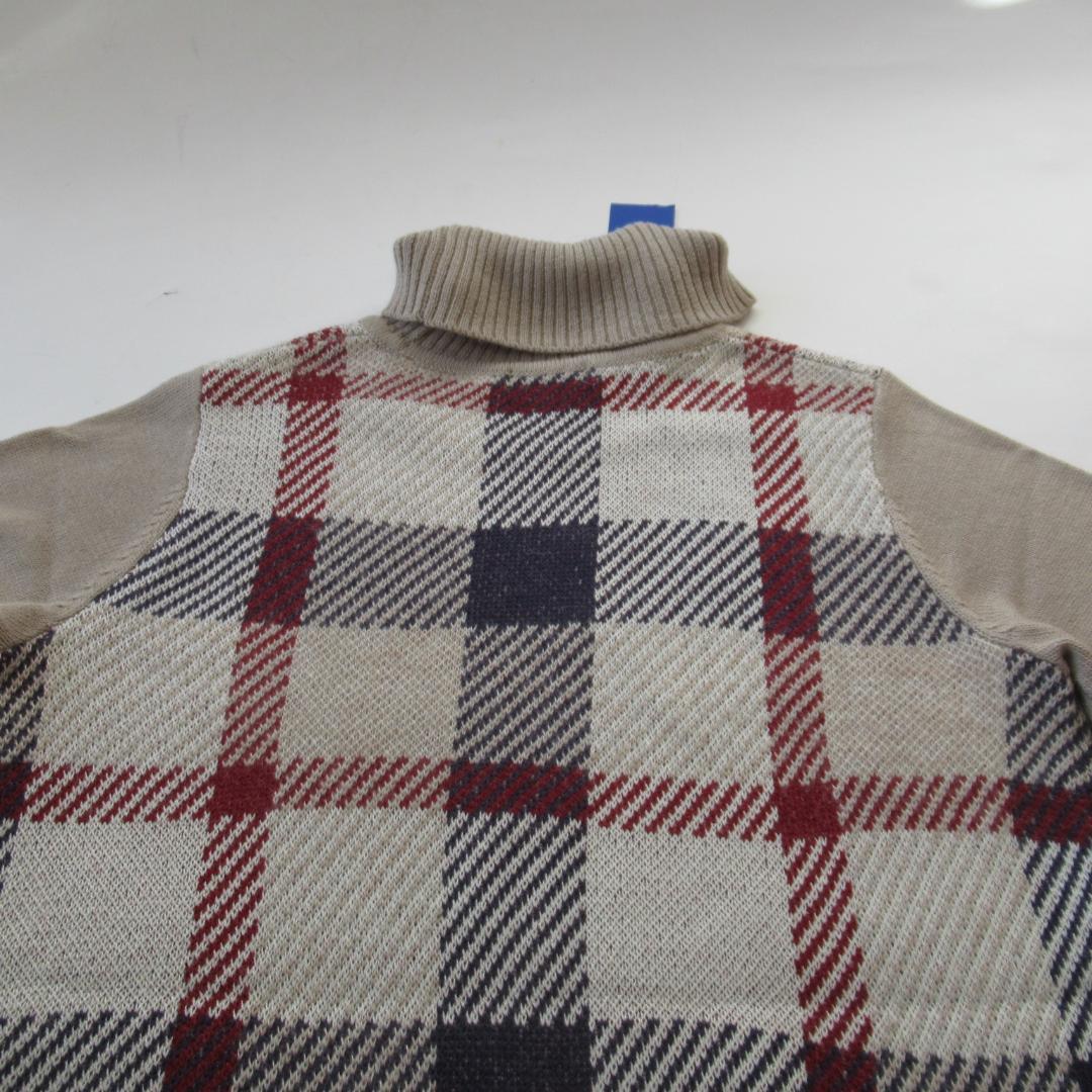 ブルーレーベルクレストブリッジ ベージュ ジャカードドレス