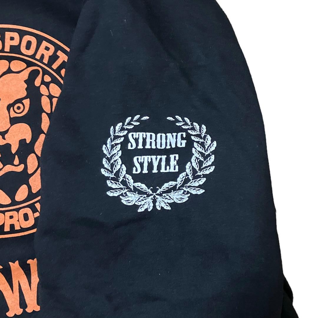 古着】 NJPW 1972 パーカー 新日本プロレス ビックロゴ 2Lサイズ
