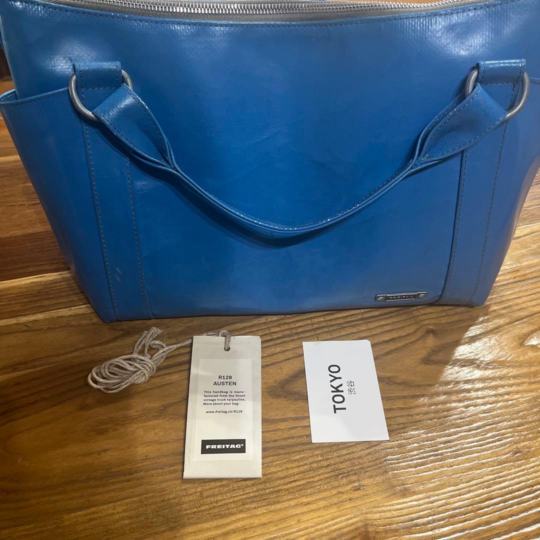m*a様 廃盤　FREITAG フライターグ　オースティン　青 ショルダーバッグ 廃盤 FREITAG オースティン 青 ショルダーバッグ - メルカリ