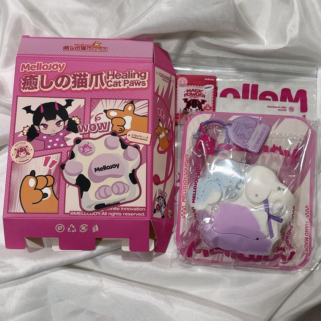 Mellojoy メロジョイ 癒しの猫爪 天使 肉球 スクイーズ - メルカリ