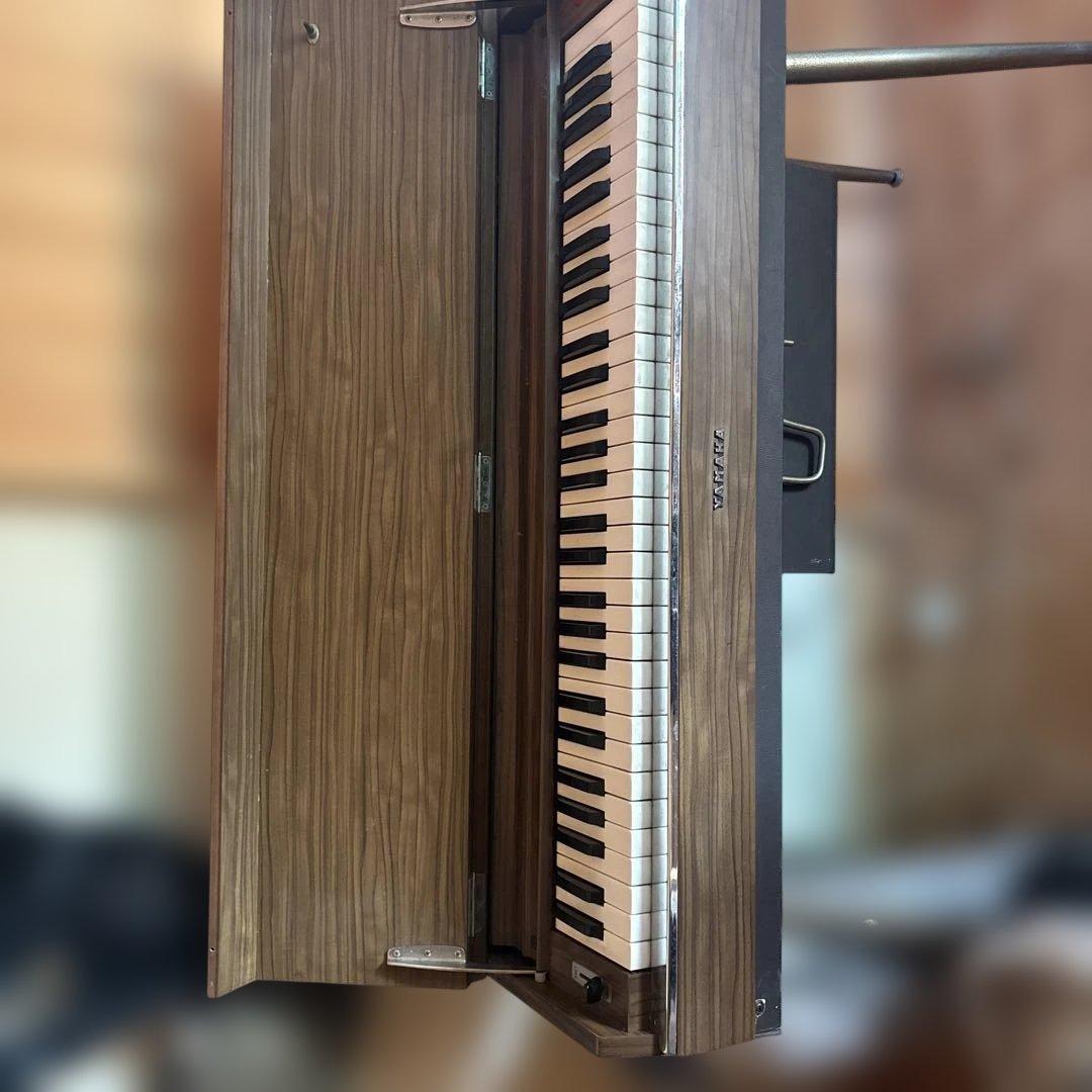YAMAHA 電子オルガン 61鍵 ウッド調 - メルカリ