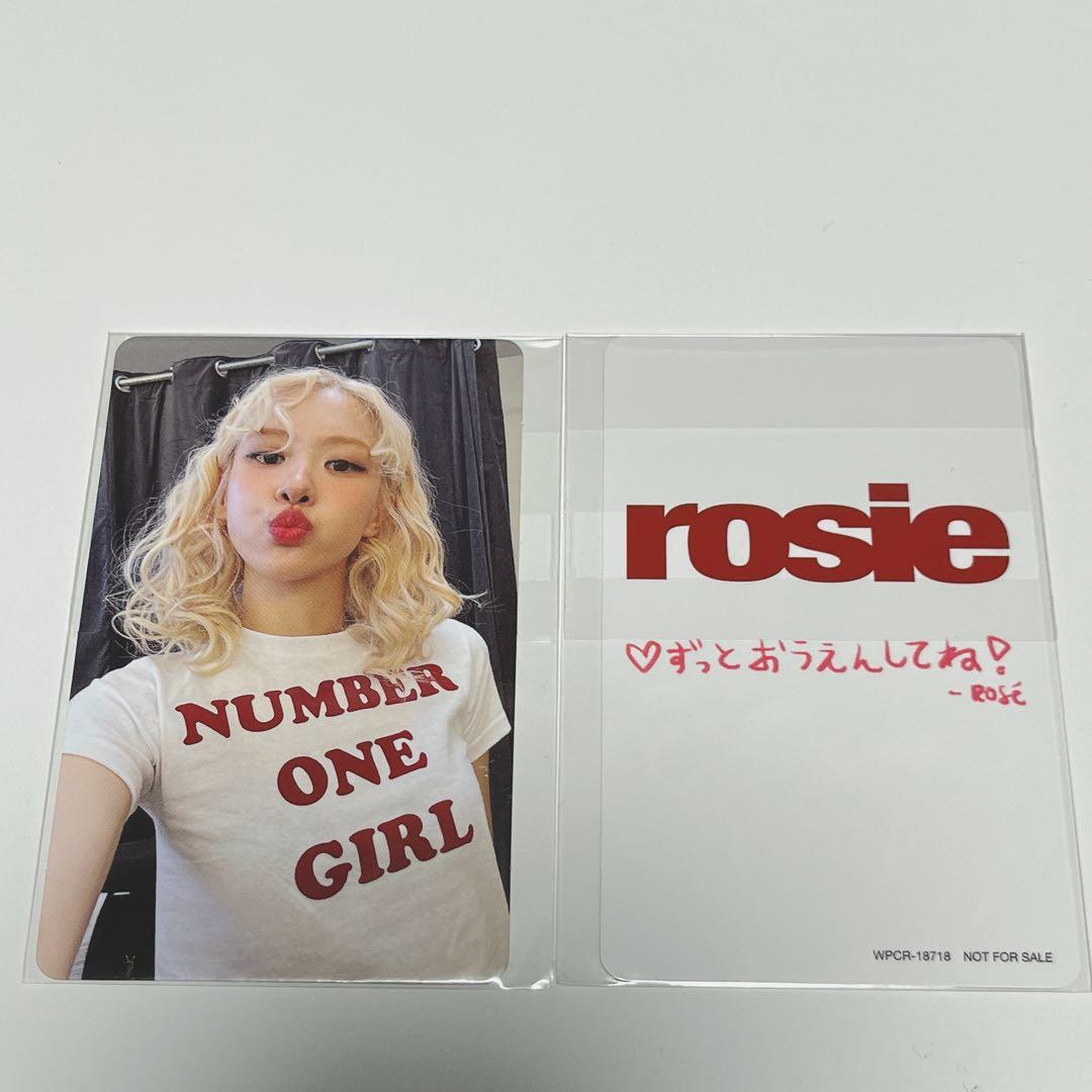 BLACKPINK ロゼROSE ROSIE 楽天ブックス 特典トレカ ロージー - メルカリ