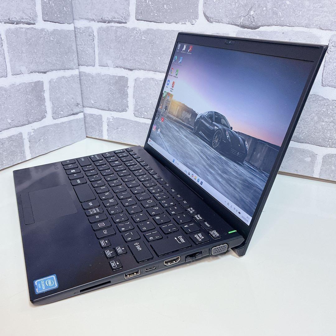 VAIO 軽量 薄型 SSD 初期設定済 Windows11 ノートパソコン - メルカリ