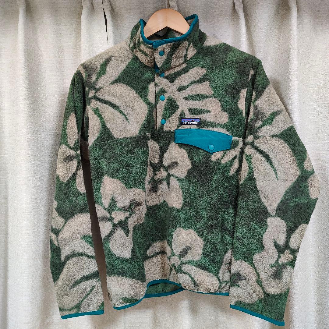 パタゴニア ライトウェイトシンチラスナップT XS SCAG ハイビスカス