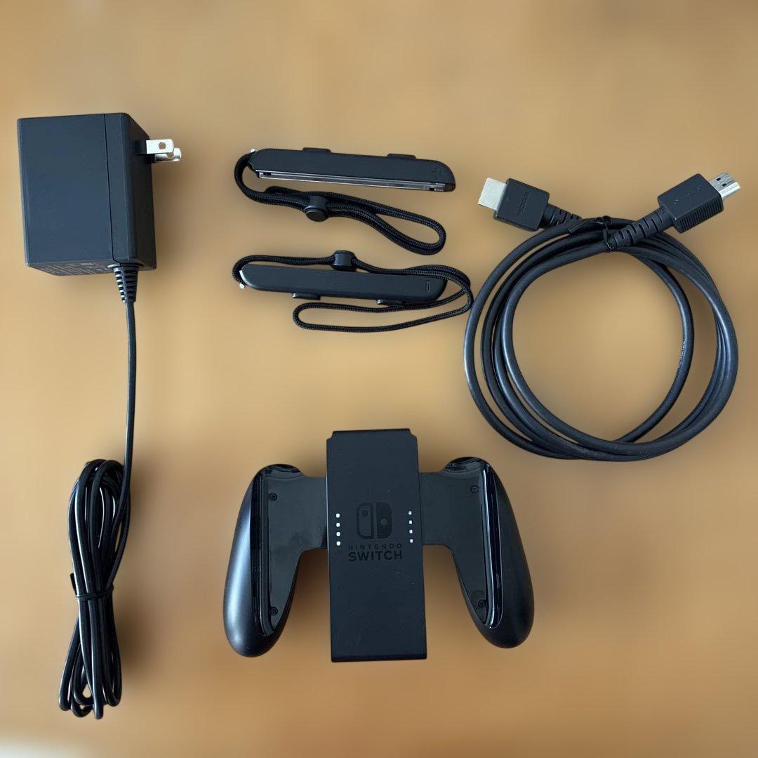 Switch 本体 バッテリー強化版 ネオン + おまけ（SDカード128GB