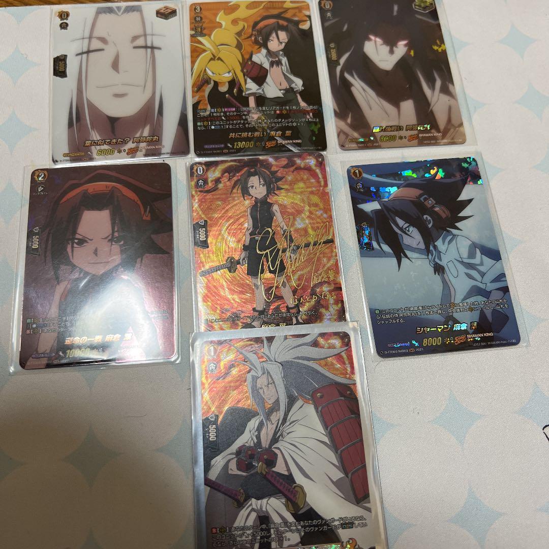 麻倉葉ssr＋αシャーマンキング 麻倉 葉 デッキパーツ シャーマンキング