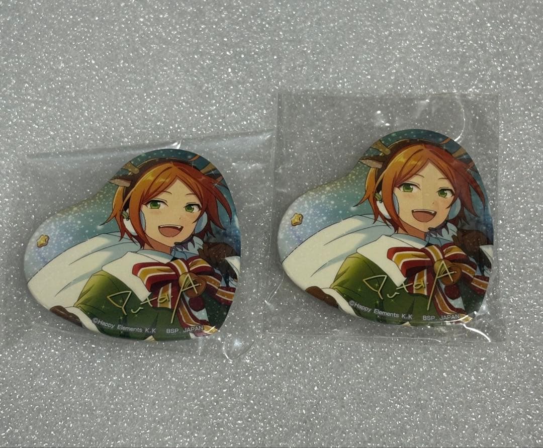 あんスタ ゆうた とるパカ ハート缶バッジ - メルカリ