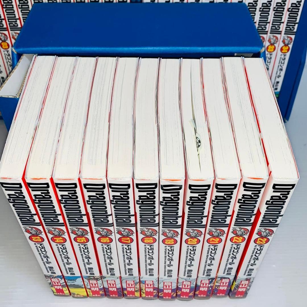 完全版 ドラゴンボール 全巻セット 1-34巻 オリジナル収納BOX付 - メルカリ