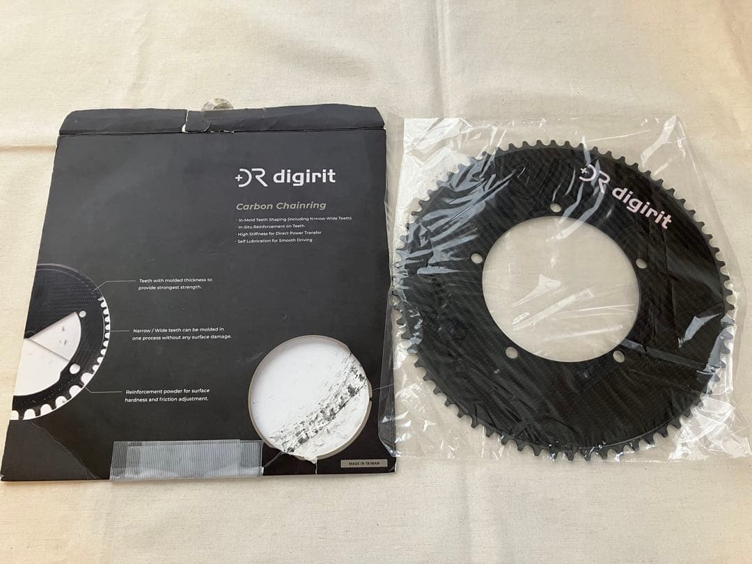 272）10回位使用 ディジリット カーボン 大ギア 68T 屋内のみ使用
