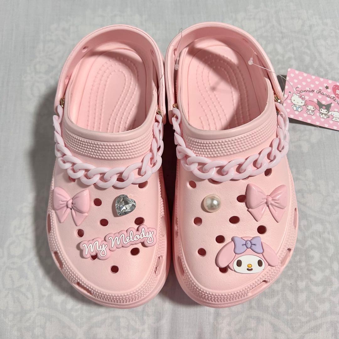 マイメロ クロックス サンダル ドンキ限定 サンリオ Mサイズ - メルカリ
