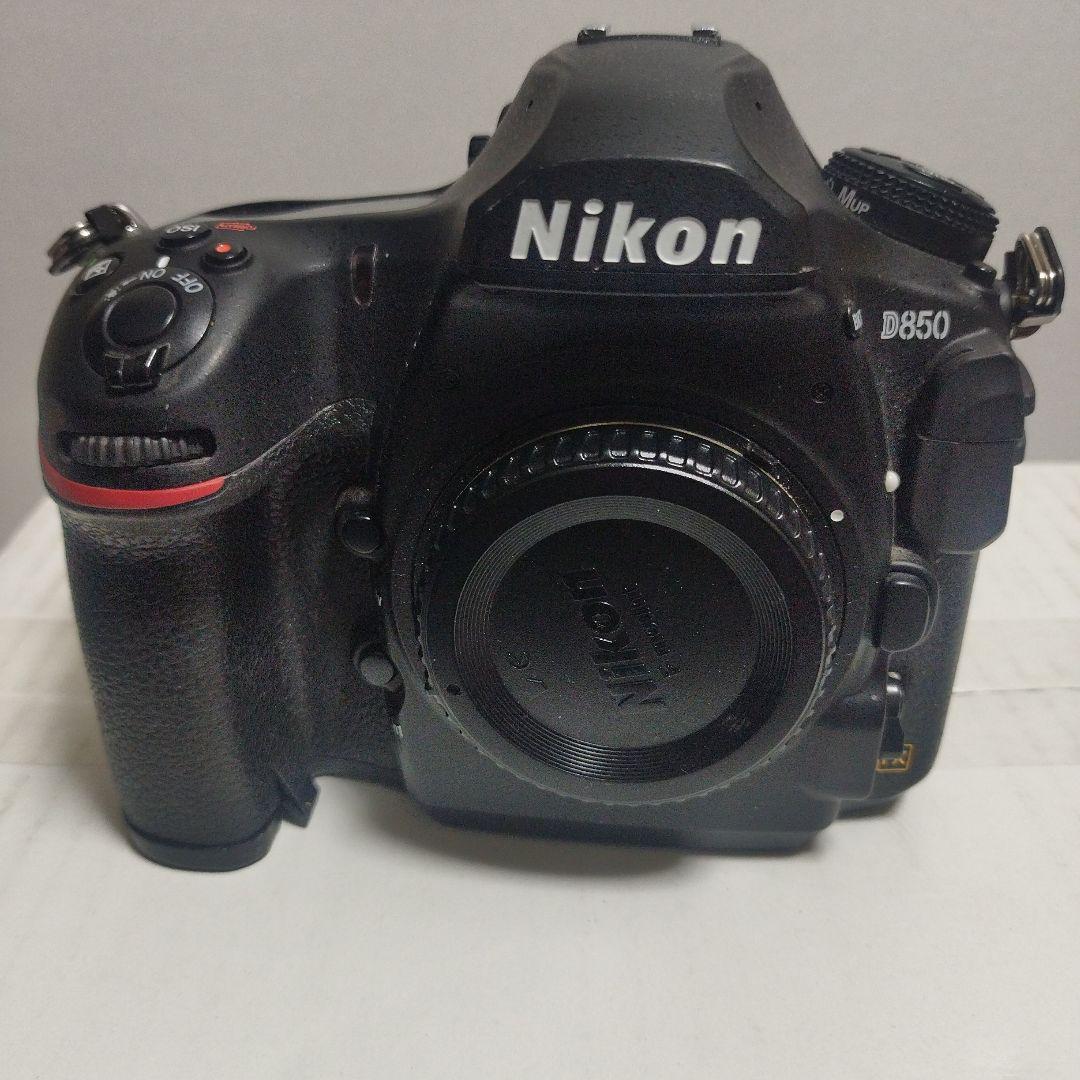 ジャンク／修理不可】Nikon D850 落下歴あり 現状/通電.撮影は可能