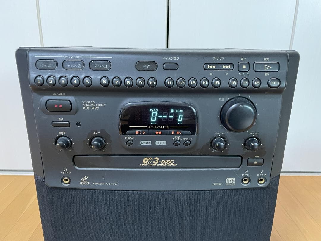 Victorビクター KX-PV1 カラオケ ビデオ CD アンプ スピーカー - メルカリ