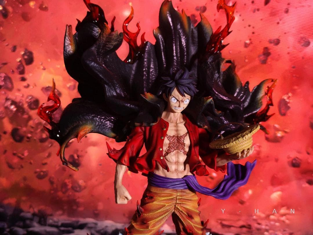 ワンピース 新四皇 覇王色の覇気 ルフィ ガレージキット フィギュア