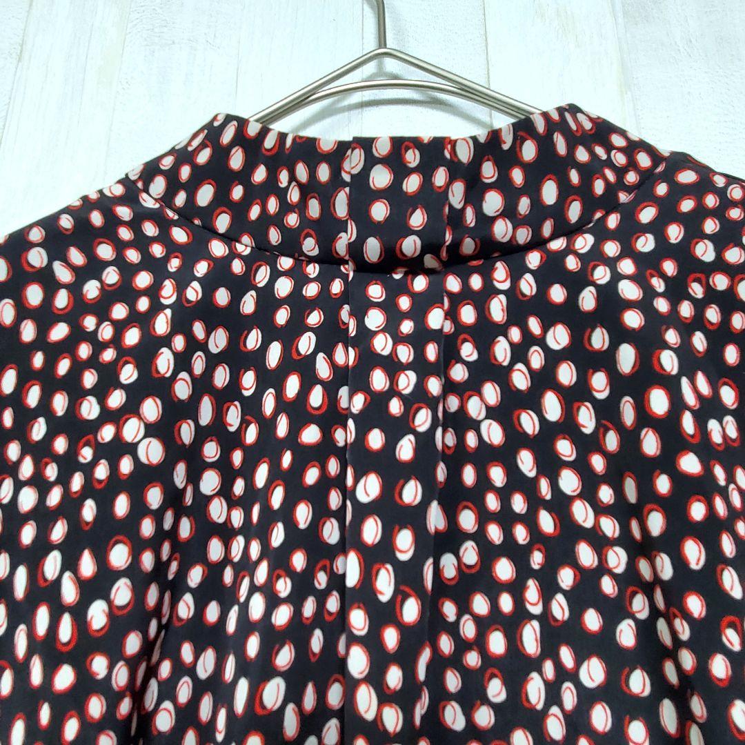 soeju レオパード柄 ボウタイ ブラウス 手洗い可 - メルカリ