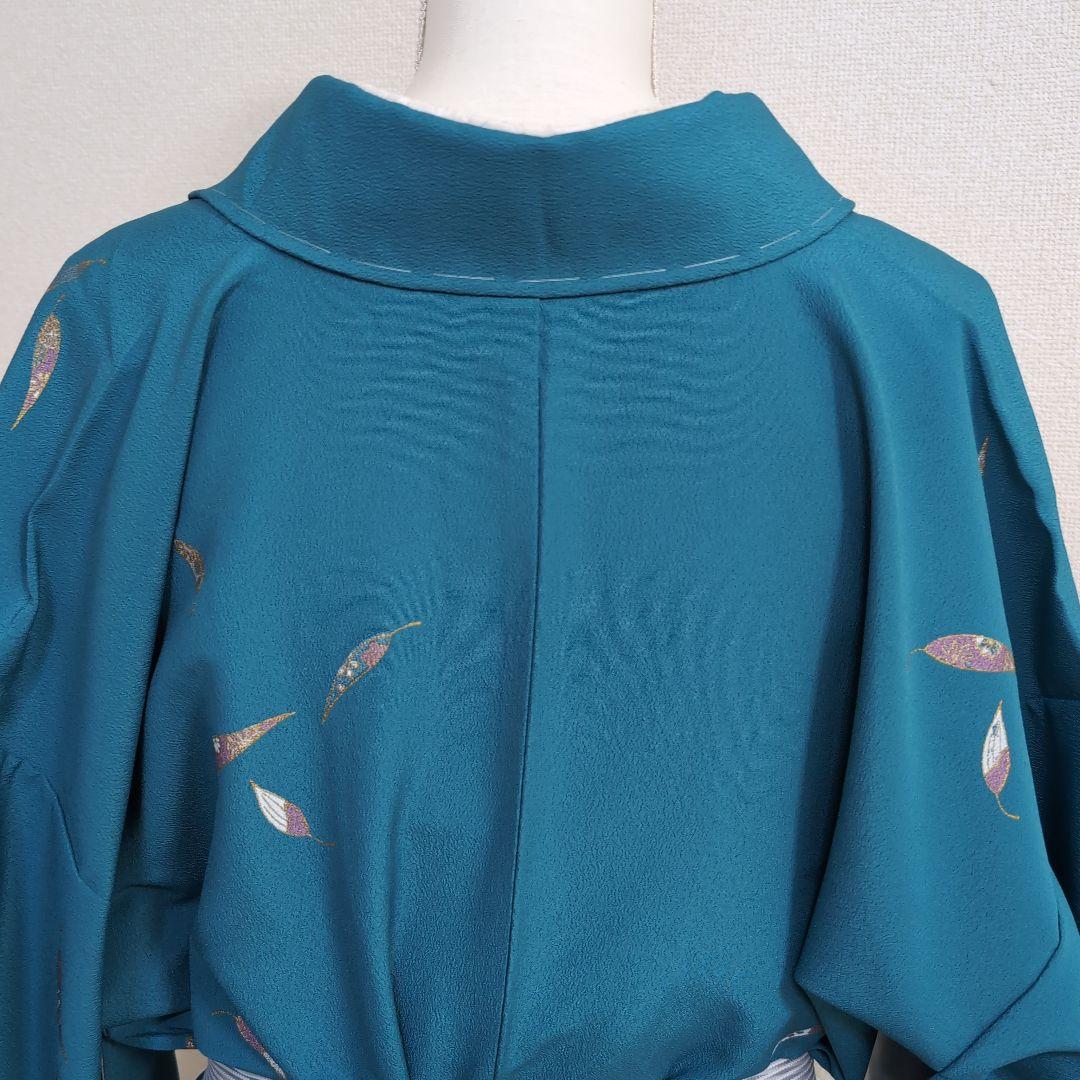 MENSママさま専用【三花】未使用品 さんび 東レシルック 洗える袷 着物