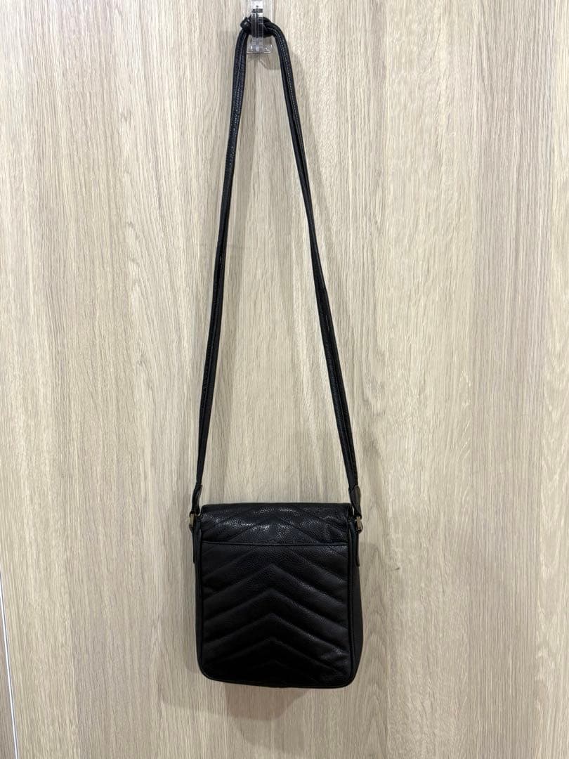 セール】シャネル キャビアスキン シェブロン ショルダーバッグ