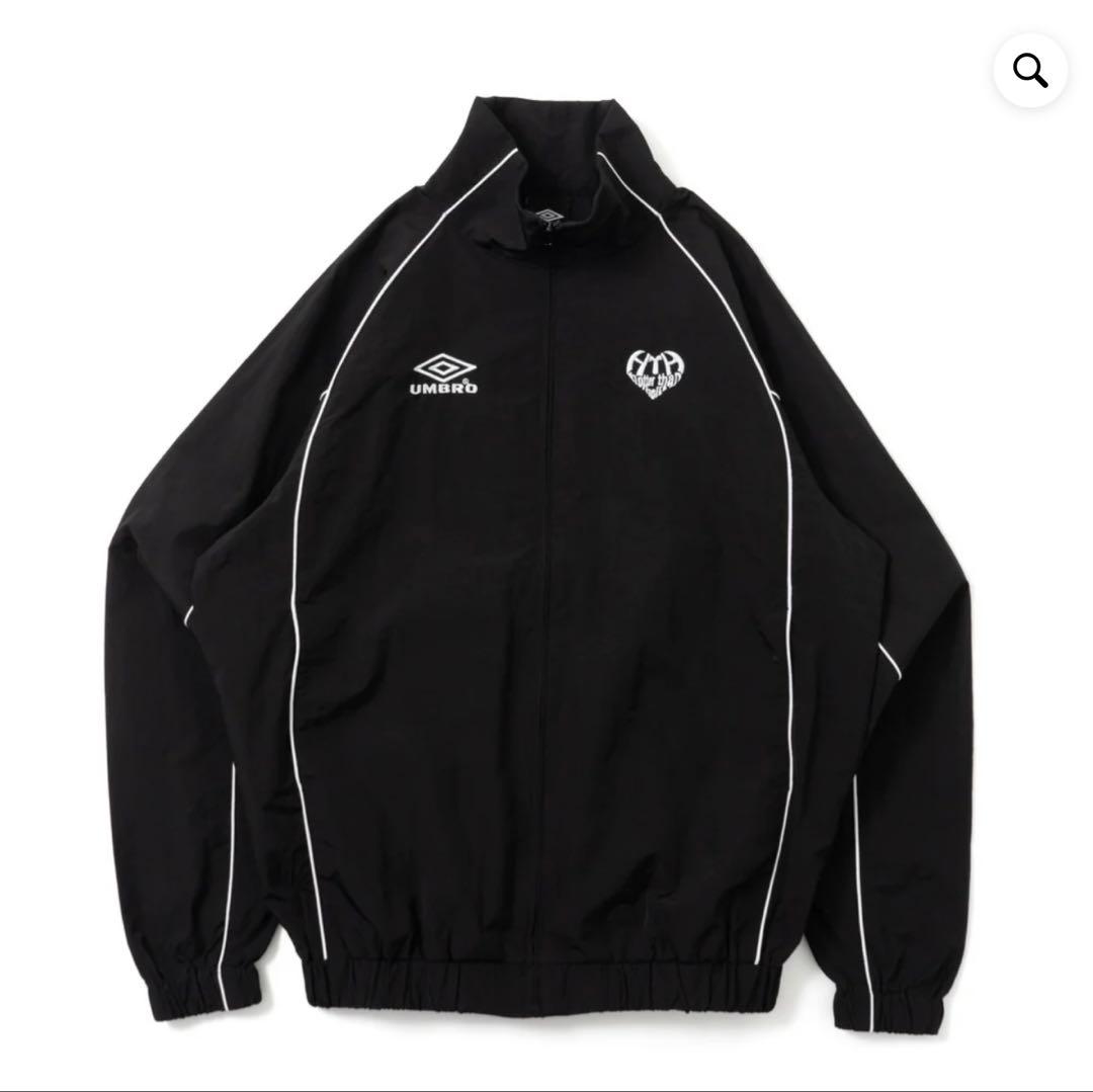 HTH × umbro nylon セットアップ 黒 - メルカリ