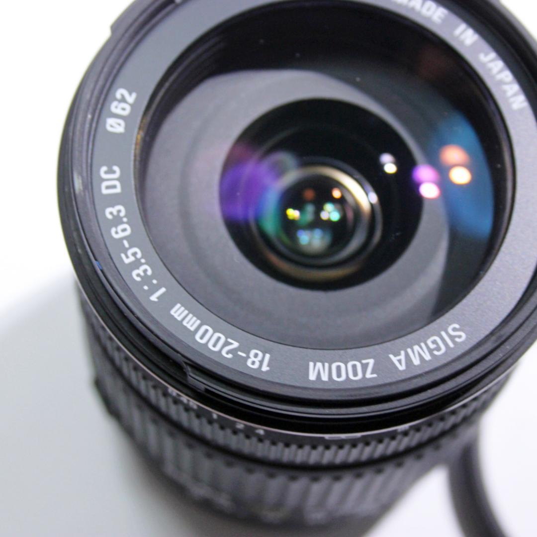 SIGMA 18-200mm F3.5-6.3 DC　キヤノンEF用