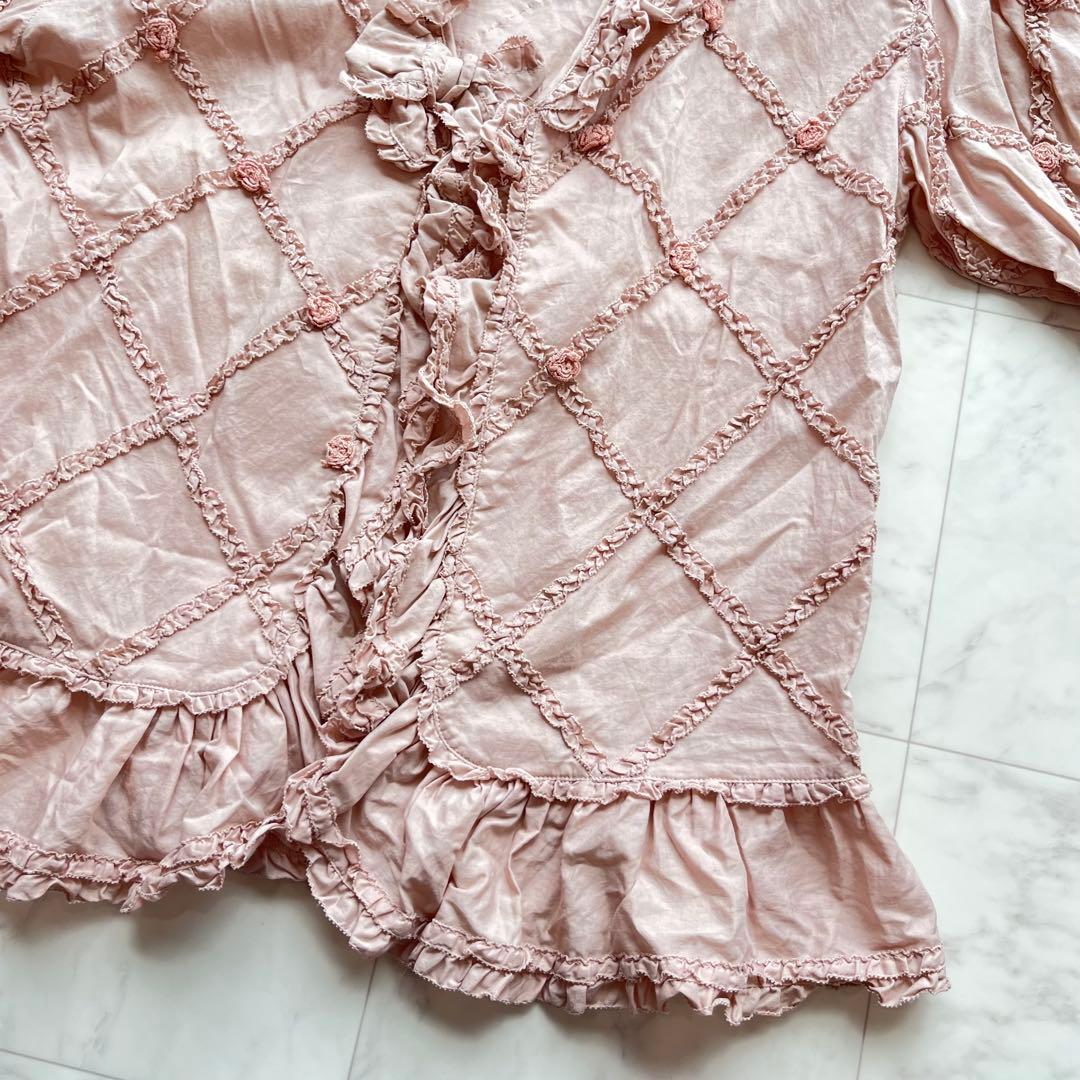 PINK HOUSEのフリマアイテム一覧 PINK HOUSE 羽織ブラウス 薔薇