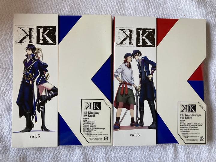 K vol.1-7、WHITE&BLACK Blu-ray