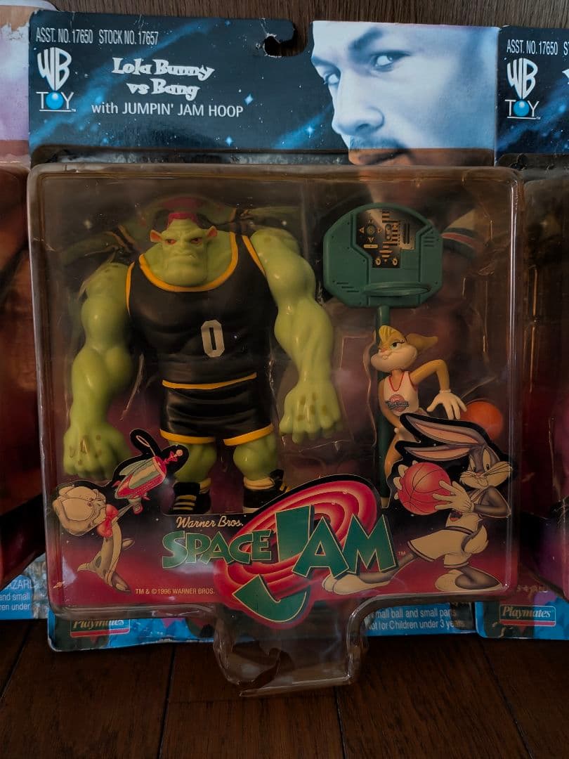 未開封】1996年当時物 スペース・ジャム フィギュア 4点セット
