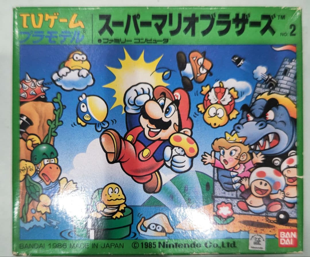 激レア！未組立 スーパーマリオブラザーズ TVゲームプラモデルvol.2