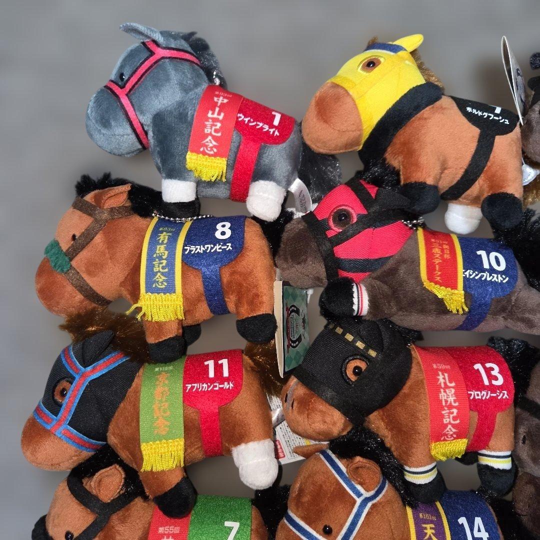 サラブレッドコレクション 競馬 ぬいぐるみ 17点セット まとめ売り