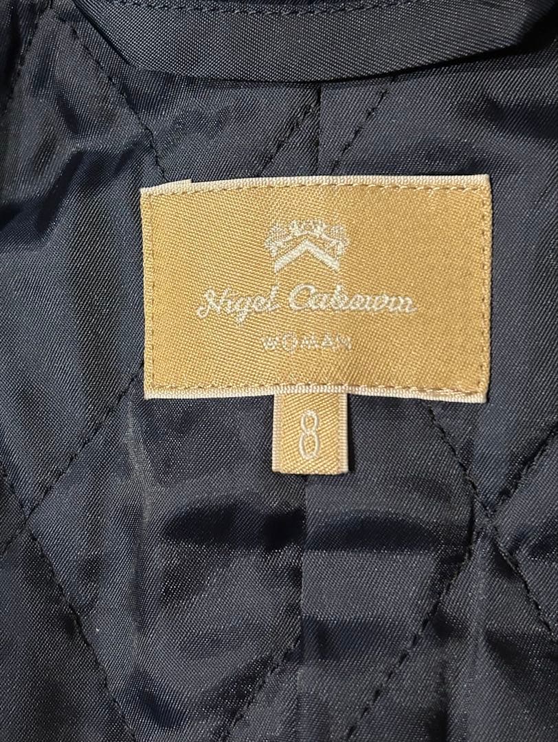 【ほぼ未使用】お値下げ中！ナイジェルケーボン 《ロングPコート》ダークネイビー