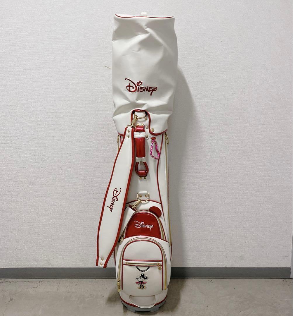 激レア】ディズニー ミニーマウス キャディバッグ 8.5型 レディース