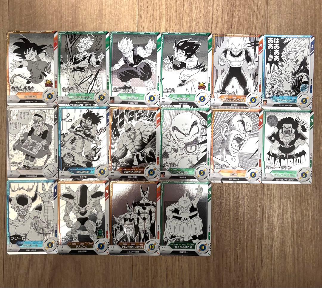 ドラゴンボールスーパーダイバーズ 40th ノーマル N 16枚 コンプセット